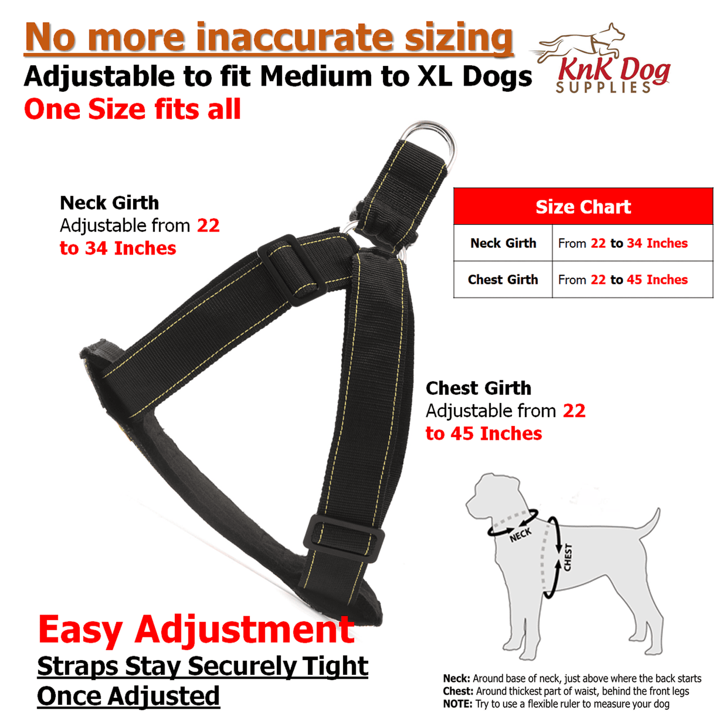 World's🌎Strongest Heavy Duty Dog Harness for Large and Medium Dogs
